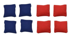 QD-Väderbeständiga Cornhole-påsar 8-pack 7x7 cm