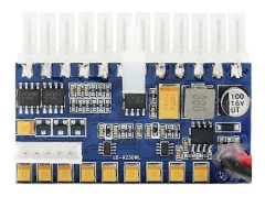 CASA Portabel DC 12V 250W 24Pin ATX Anslut med Moderkort Mini ITX Strömförsörjning Pcio PSU Modul för P