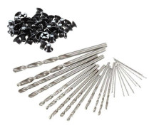 25 st 0,5-3,0 mm Set med miniatyrborrar med rakt skaft, liten borr-set för Bodhi-hål & 5.pa