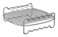 CASA Ställ för Airfryers Hushålls Air Fryer Dubbellagers Air Fryer Ställ Grill Grilltillbehör Fem-Nee