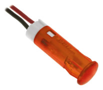 APEM QS63XXO24 LED-signallampa Orange 24 V/DC