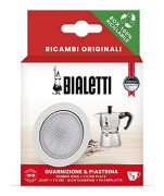 Bialetti 0800030, Kaffefilter, Bialetti, La Mokina, Grå, Vit, Gjuten aluminium, Plast
