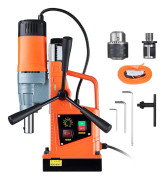 SucceBuy 1550W Magnetborrmaskin 2922lbf Portabel Magnetisk Borrpress 500RPM