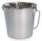 Rostfri hink 0,95ltr med plan sida