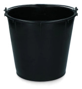 Hink 7 l med handtag svart