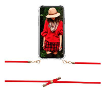 Boom Galaxy S9 Plus mobilhalsband skal - Rope Red