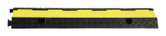 SucceBuy 3-pack Kabelskydd Ramp, 2 Kanaler, 5443 kg Last, Sladdskydd