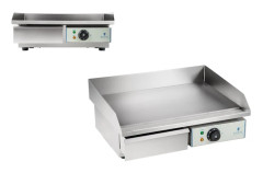 Elgrill med hög kant, bredd 55 cm