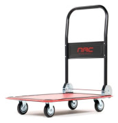 NAC 4-WHEEL WAREHOUSE TROLLEY 150kg PLATFORM 47x73x83cm