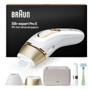Braun Silk-expert Pro L5156 Hårborttagningsapparat Vit, guld