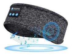 Sovhörlurar – Pannband & Ögonmask med Bluetooth Hörlurar