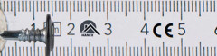 GM-B monteringskontakter 4,2x13mm RAL 7016
