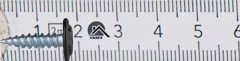 GM-S monteringskontakter 4,2x16mm RAL 9005