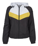 Urban Classics Dame 3-Tonet Windbreaker Svart