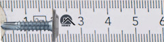 GM-B monteringskontakter 4,2x19mm RAL 9007