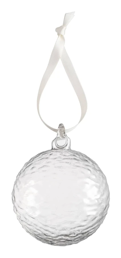 Cooee design Marble julkula 4-pack 8 cm