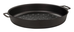 Perforerad Form Ø30 cm Kolstål Svart