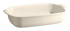 Rektangulär ugnsform (L) 4 liter, cream