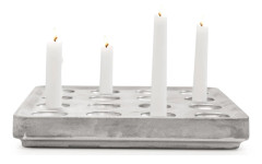  Stumpastaken ljusstake L, aluminium