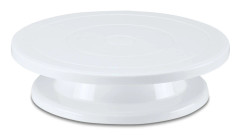 Tårtsnurra Vit Plast Dia 27,5 cm