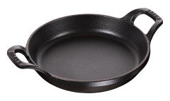 STAUB - Stapelbart runt fat, 16 cm, Gjutjärn, Svart