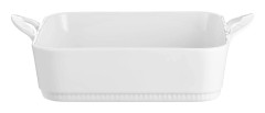 Toulouse Kvadratfat 27 cm Vit