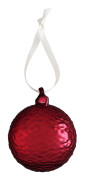 Cooee design Julgranskulor deep red, 8 cm
