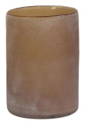 Frost ljuslykta, brown, large