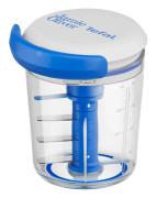Chop & Shaker minihackare 450 ml, blå