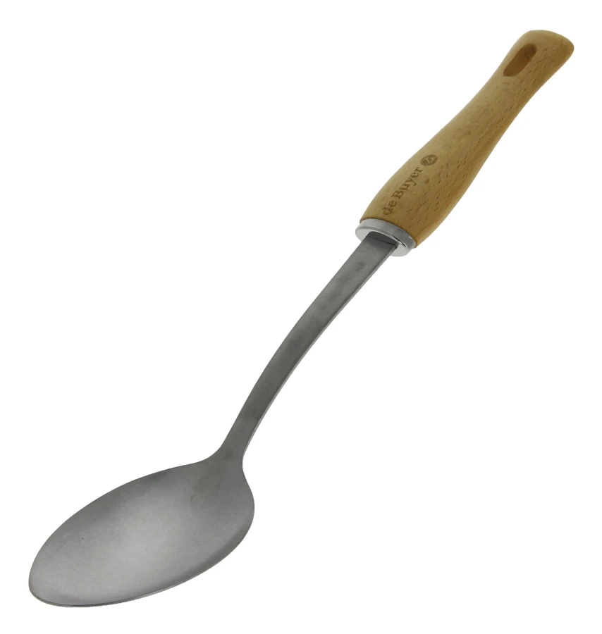 De buyer Serveringssked Trähandtag