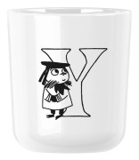 Moomin ABC mugg - Y 0.2 l. Moomin white