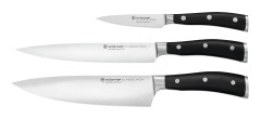Classic Ikon Knivset 3 delar Svart