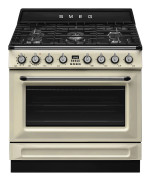 Smeg TR90GM gasspis 90 cm, creme