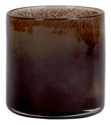 Lyric ljuslykta, dark brown, extra small