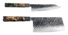 Ame knivset (kinesisk kockkniv + bunka)