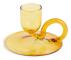 Hay Curved ljusstake, yellow