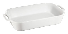 Ugnsform 34x24 cm Vit