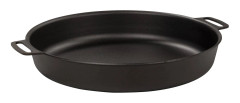 Stekpanna/Pajform Ø30 cm Kolstål Svart