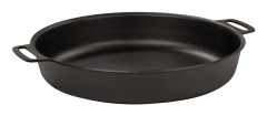 Stekpanna/Pajform Ø28 cm Kolstål Svart