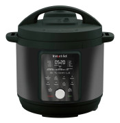 Instant Duo Plus 6 liter med WhisperQuiet Quiet Multicooker, 5,7 liters tryckkokare – svart – rostfritt stål -1000W - 25