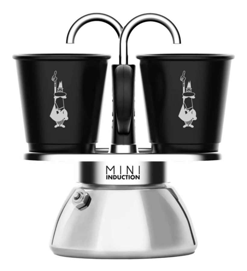 Bialetti 0007310, Mokabryggare, Silver, Gjuten aluminium, Stål, Termoplast, 1 styck, Italien