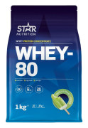 Star Nutrition Whey-80 1 kg. 25 olika smaker