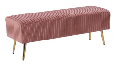 Bänk Paterson Rosa/guld - Rosa/guld