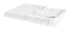 Filt Vit Akryl 180 x 220 cm Vardagsrum Fluffig Prydnad Skandinavisk design