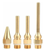 #QD#4st Kopparlimpistolmunstycke, 10,8 mm Gängdiameter Utbytbara Munstycken Smältlimpistol Ersättningstillbehörsverktyg