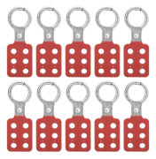 Låsning Hasp, 25 mm storlek, 6 hål, aluminiummaterial