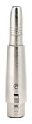 Mono Hona Kontakt Uttag Konverteringsadapter Stereo Ljud Mikrofon Mic Adapter Omvandlare För Mikrofon Ljud (1st, Silver) cy