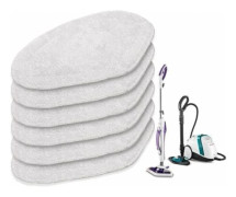 Ersättning för Polti Vaporetto Vaporforce Borste, Äkta produkt för Smart 35Mop, Smart 40Mop - 6 stycken--.pa