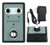 QU/Car Tändstifts Testare Detektor med Två Hål, Tändstiftsanalysator Diagnostiskt Verktyg, 14,5 x 8,5 x 4 cm