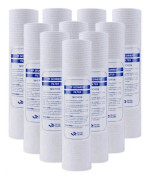 10 st universalvattenfilter, PP bomullsfilter sedimentvattenfilter, polypropylenmaterial